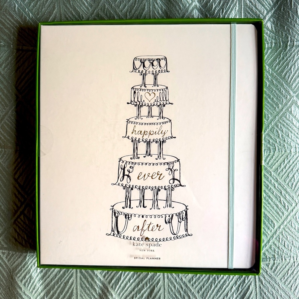 NWOT Kate Spade Wedding Planner